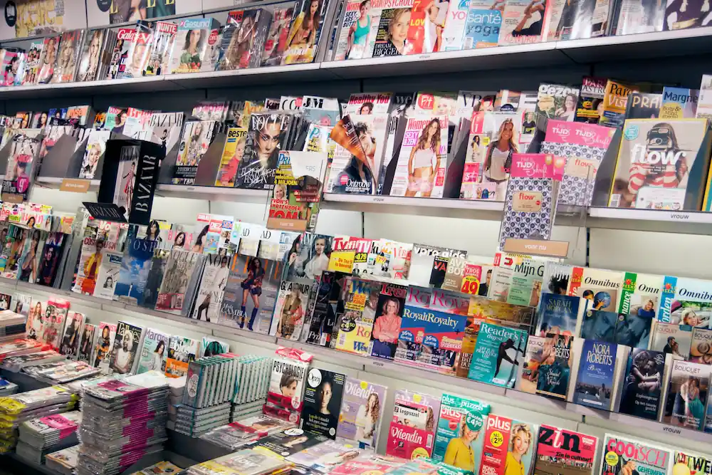 Magazine aisle