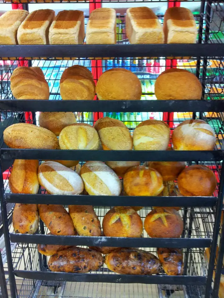 breads on rack
