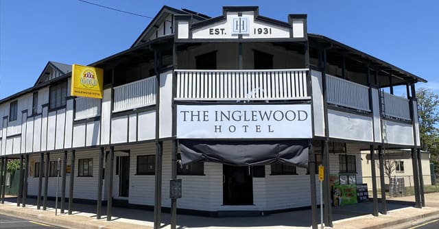 The Inglewood Hotel building